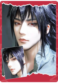LENSPOP Sasuke Uchiha 6-Month Sharingan Cosplay Contact Lenses – 3-Tomoe & Mangekyo