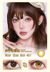 DOYA Electric Star Blue Fixed Axis Daily Disposable Cosplay Contact Lenses