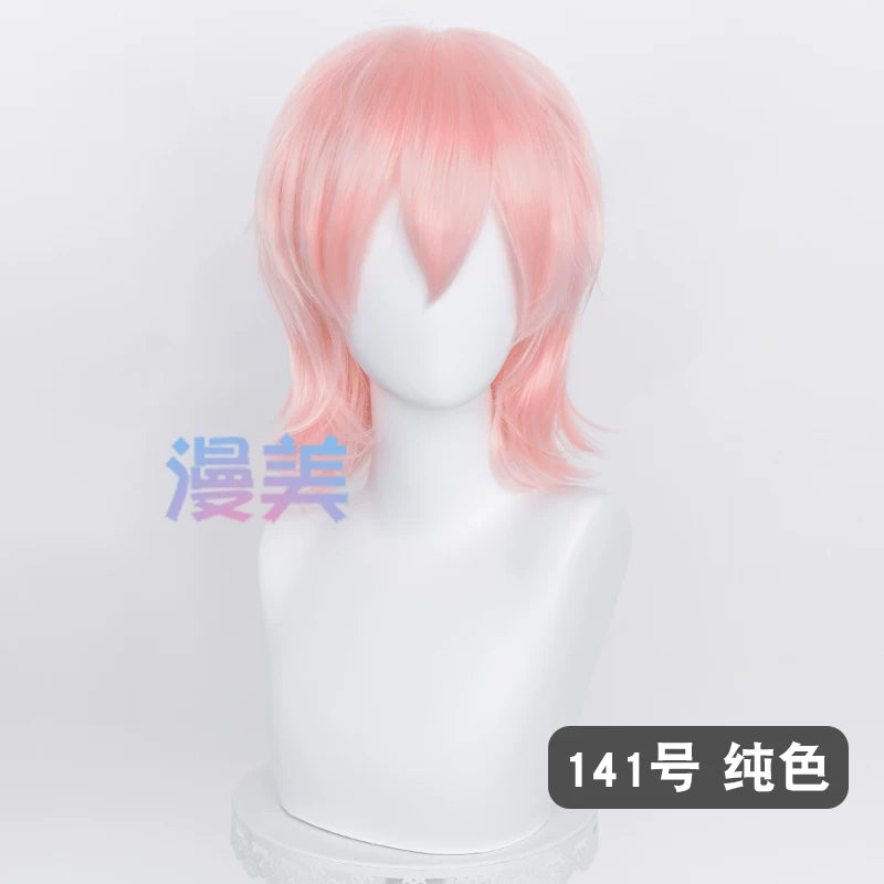 Manmei 37cm Outward Flipped Wolf Cut Universal Cosplay Wig