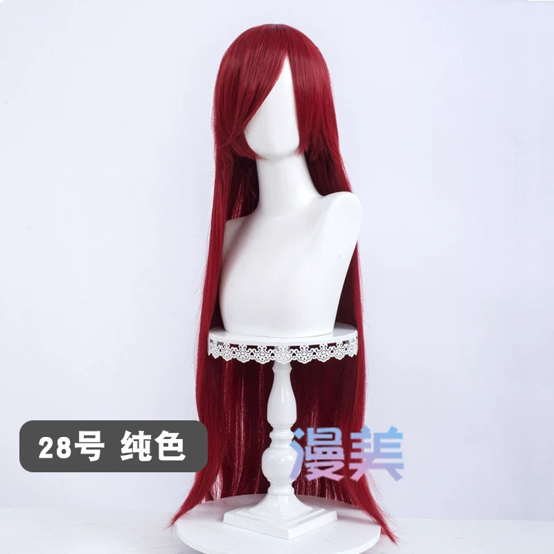 Manmei 100cm Long Straight Cosplay Wig for Anime, Costume & Character Styling