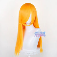 Manmei 60cm Long Straight Universal Cosplay Wig with Long Bangs