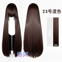 Manmei 600g Upgraded Thickened 100cm Long Straight Universal Cosplay Wig – 168 Colors