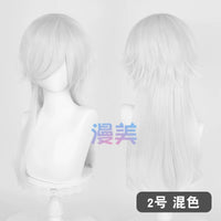 Manmei Medium Long Outward Flipped Wolf Tail Universal Cosplay Wig