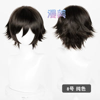 Manmei Upgraded 32cm Outward Flipped Universal Cosplay Wig Colors 1 – 72