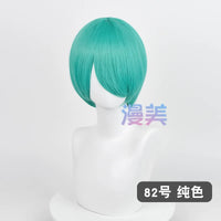 Manmei 30cm Face Framing Short Universal Cosplay Wig with Scalp Top