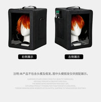 Portable Cosplay Wig & Mannequin Head Display Case