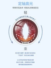 LENSPOP Lingxi Fixed-Axis Vertical Pupil Daily Cosplay Contact Lenses – Cat / Dragon / Snake Eye