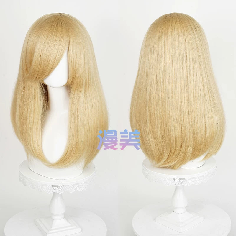 Manmei 50cm Volumized Crimped Wavy Universal Cosplay Wig