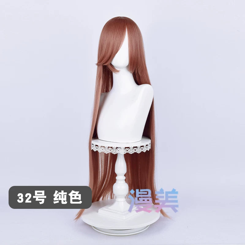 Manmei 100cm Long Straight Cosplay Wig for Anime, Costume & Character Styling