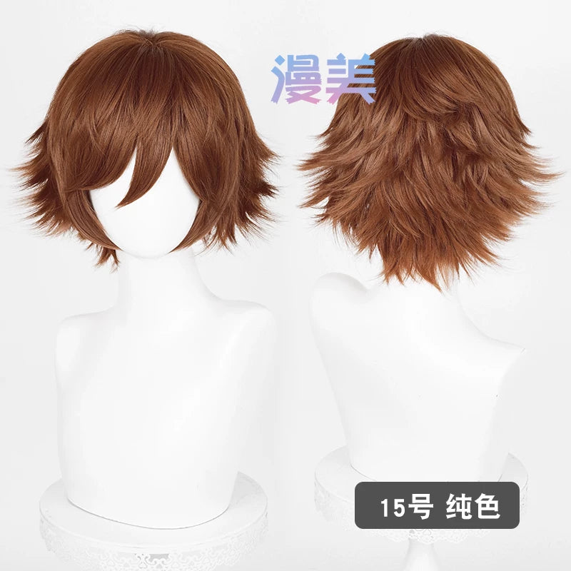 Manmei Upgraded 32cm Outward Flipped Universal Cosplay Wig Colors 1 – 72