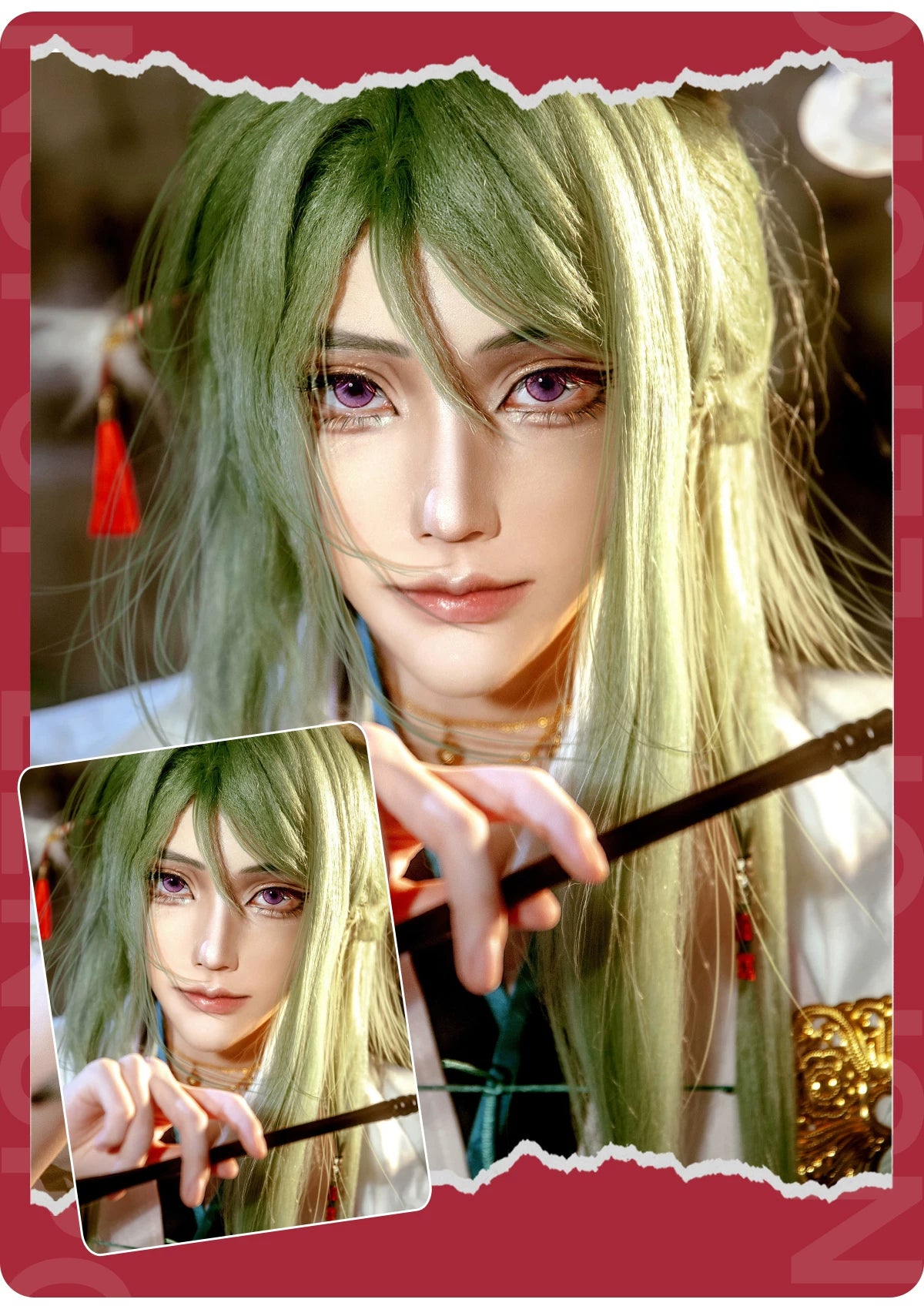 LENSPOP Jade Glazed 6-Month Cosplay Contact Lenses – Sandwich Process Series