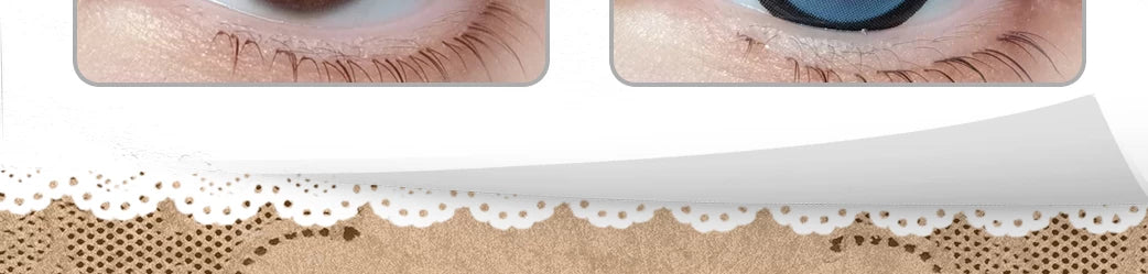 LENSPOP × Liya Fable Ribbon 1-Day Large Diameter Cosplay Contact Lenses – Blue, Purple, Pink, Brown & Red