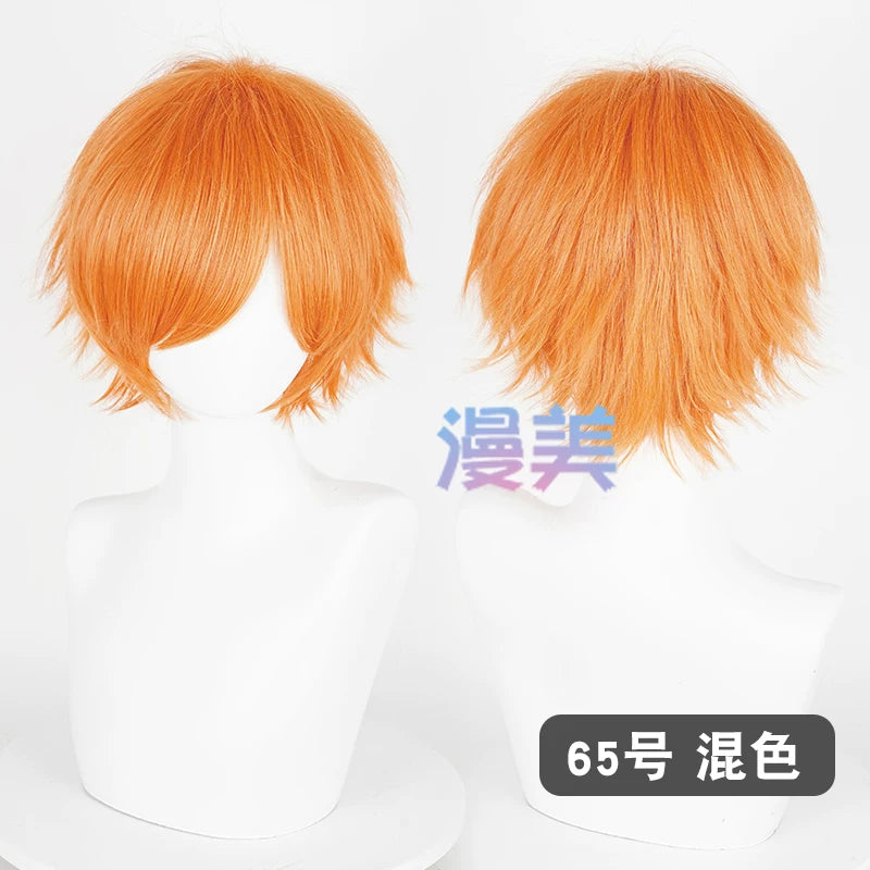 Manmei 30cm Teased Outward Flipped Short Universal Cosplay Wig