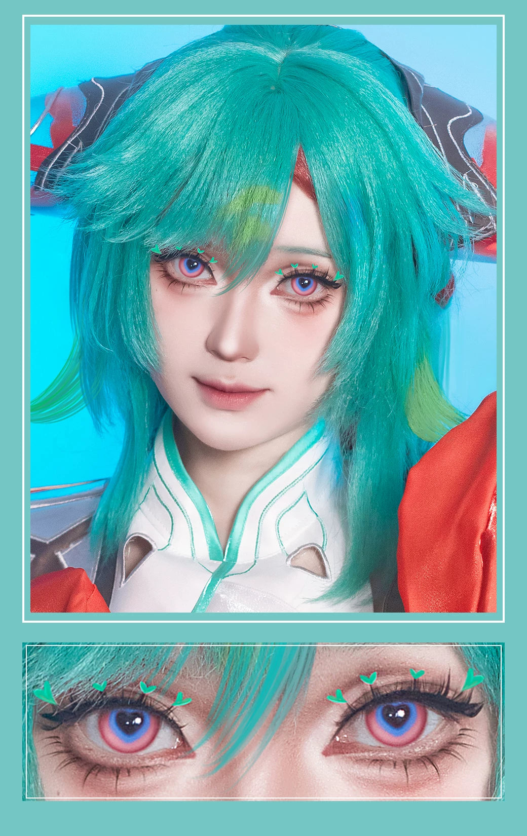 LENSPOP Honor of Kings Si Siyuan 1-Day 1:1 Cosplay Contact Lenses