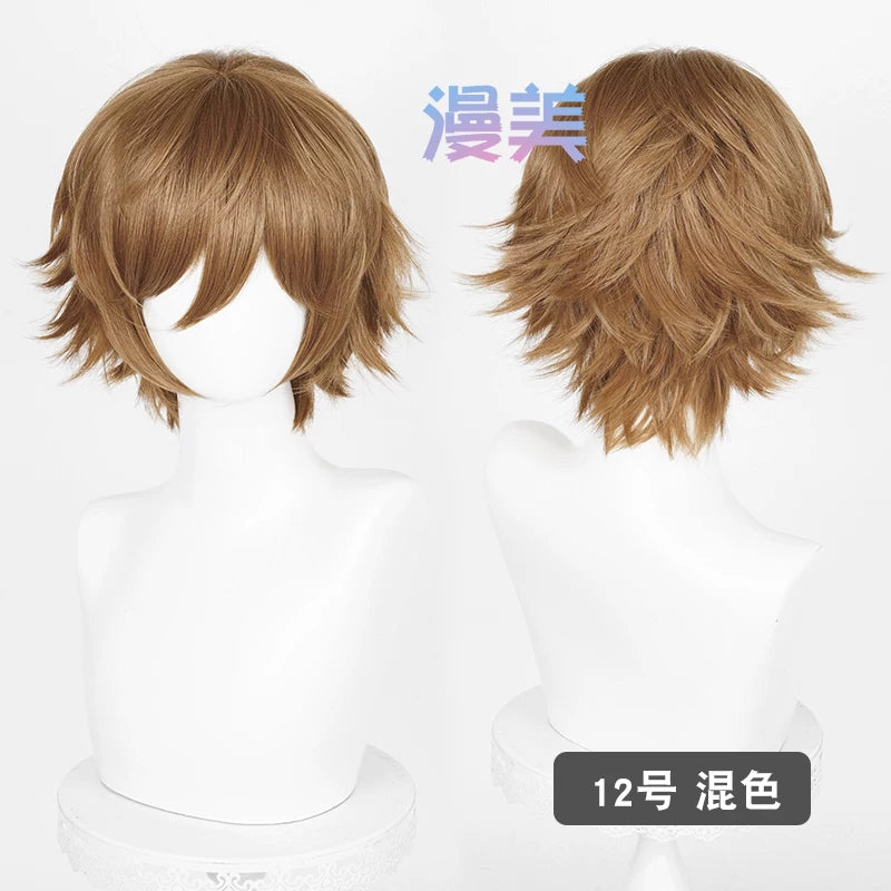 Manmei Upgraded 32cm Outward Flipped Universal Cosplay Wig Colors 1 – 72