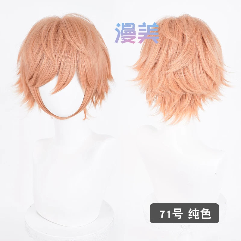 Manmei Upgraded 32cm Outward Flipped Universal Cosplay Wig Colors 1 – 72