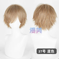 Manmei 30cm Teased Outward Flipped Short Universal Cosplay Wig