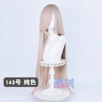 Manmei 100cm Long Straight Cosplay Wig for Anime, Costume & Character Styling