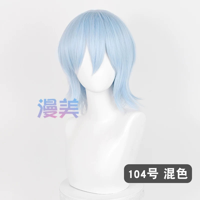 Manmei 37cm Outward Flipped Wolf Cut Universal Cosplay Wig