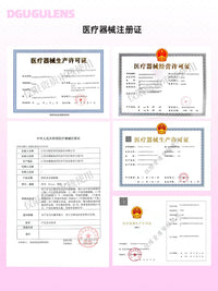 DGUGULENS Sweet Talk 2nd Gen 6-Month Blue Pink Green Cosplay Contact Lenses