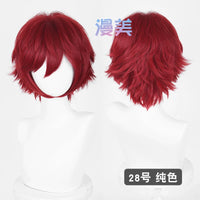Manmei Upgraded 32cm Outward Flipped Universal Cosplay Wig Colors 1 – 72