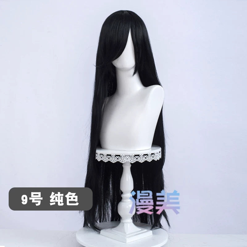 Manmei 100cm Long Straight Cosplay Wig for Anime, Costume & Character Styling