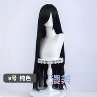 Manmei 100cm Long Straight Cosplay Wig for Anime, Costume & Character Styling