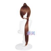 漫美万用虎口夹90cm单马尾古风cos20色可选毛娘造型练手角色假发