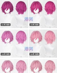 Manmei Upgraded 32cm Outward-Flipped Universal Cosplay Wig Colors 73 – 168