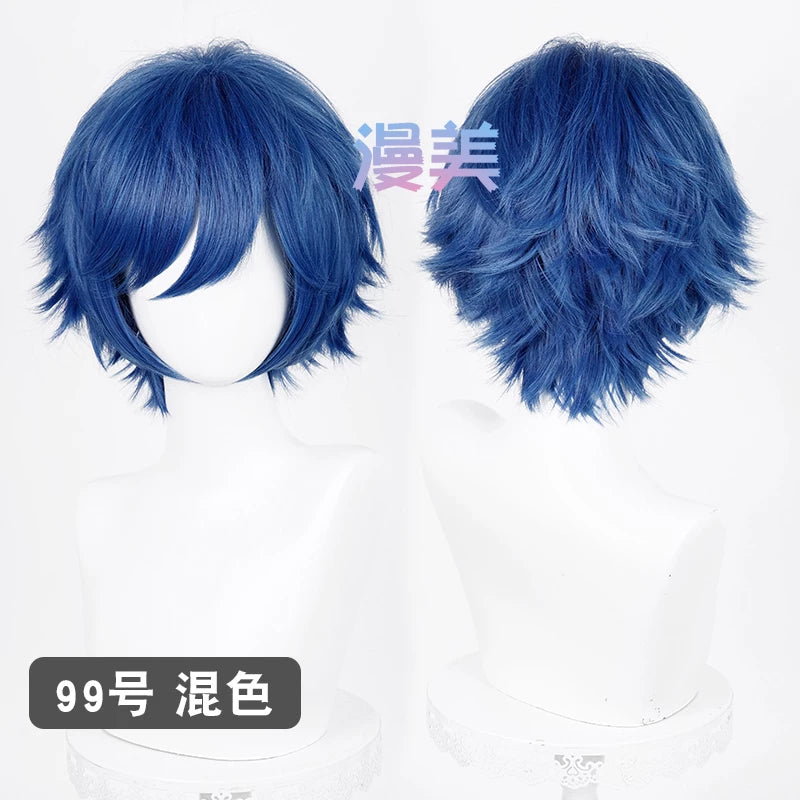 Manmei Upgraded 32cm Outward-Flipped Universal Cosplay Wig Colors 73 – 168