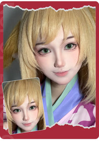 LENSPOP Flower Jade Pearl 6-Month Cosplay Contact Lenses – Sandwich Process Series