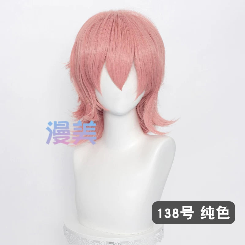 Manmei 37cm Outward Flipped Wolf Cut Universal Cosplay Wig