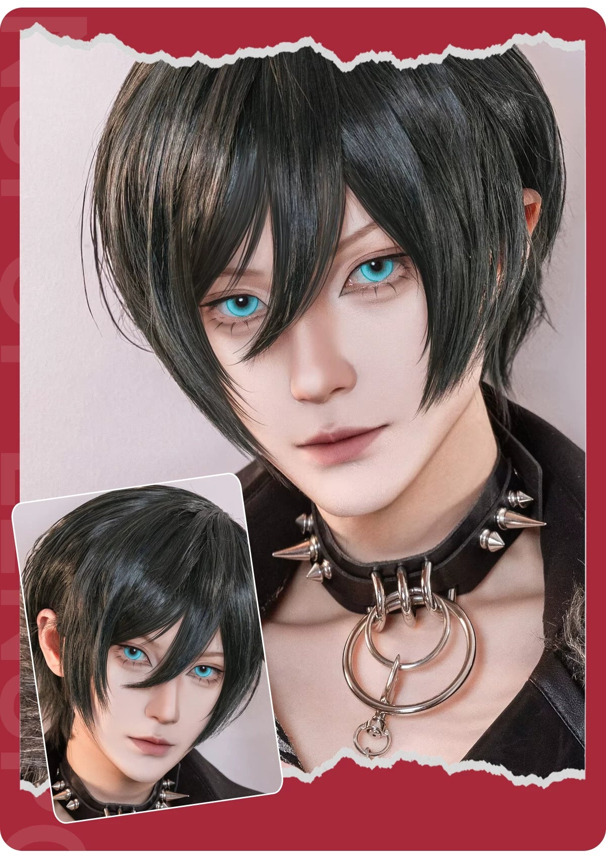 LENSPOP Firefly 6-Month Cosplay Contact Lenses – Forest Blue Green Purple Sandwich Series