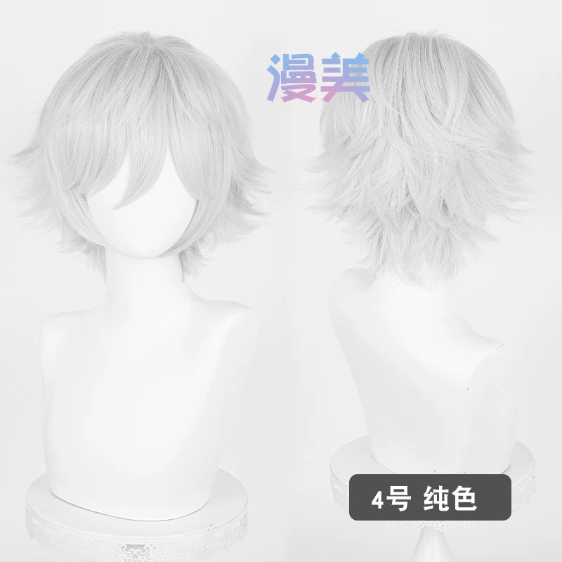 Manmei Upgraded 32cm Outward Flipped Universal Cosplay Wig Colors 1 – 72