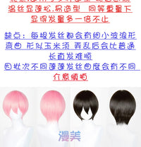 Manmei 30cm Volumized Crimped Universal Cosplay Wig