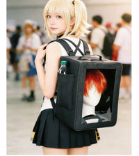 Portable Cosplay Wig & Mannequin Head Display Case