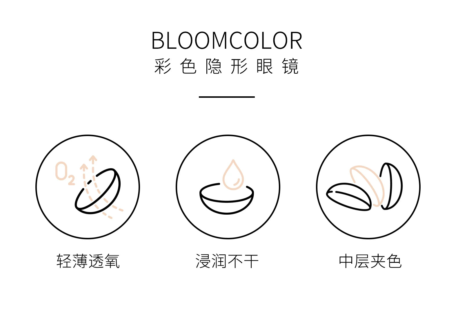 COSCON Bella 1 Year Disposable Cosplay Contact Lenses Set