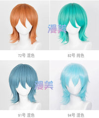 Manmei 37cm Outward Flipped Wolf Cut Universal Cosplay Wig