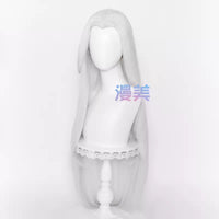 Manmei Unisex Traditional Style Middle Part Cosplay Wig with Widow's Peak – Multiple Colors