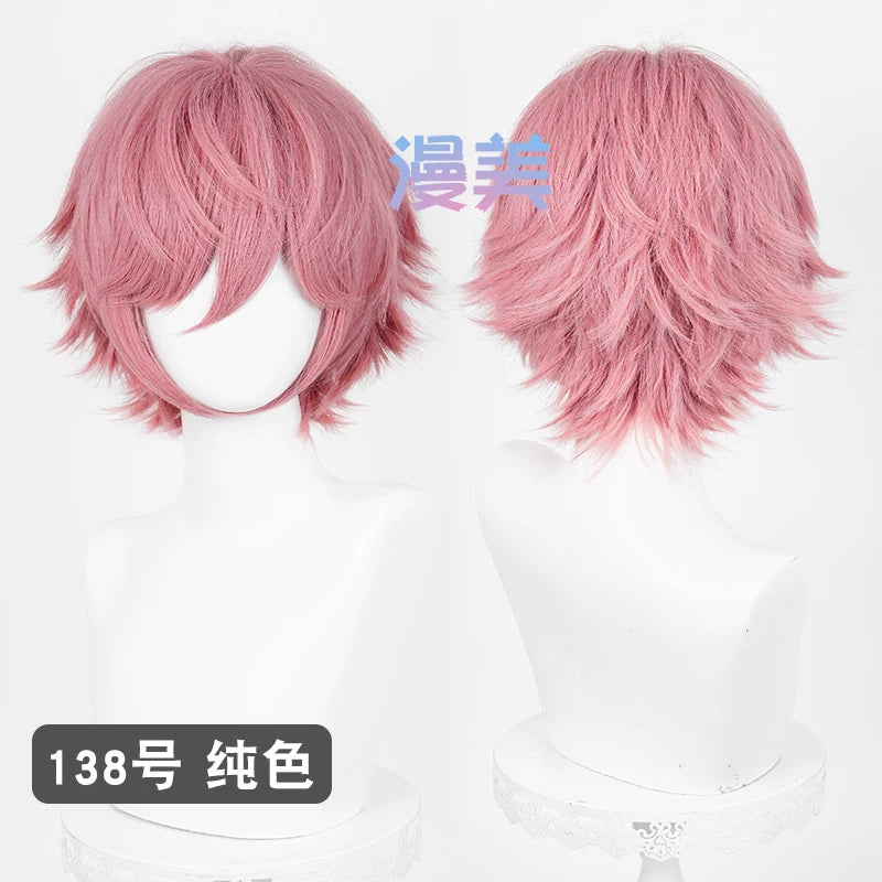 Manmei Upgraded 32cm Outward-Flipped Universal Cosplay Wig Colors 73 – 168