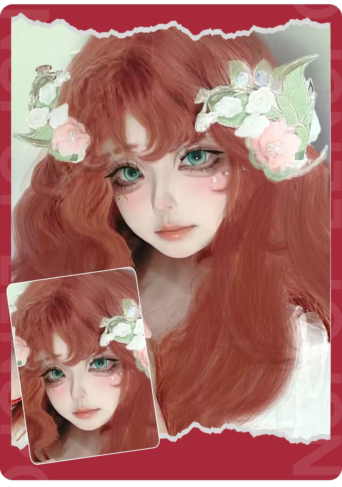 LENSPOP Yuan Ji 6-Month Cosplay Contact Lenses – Heart-Core Pearl Sandwich Series