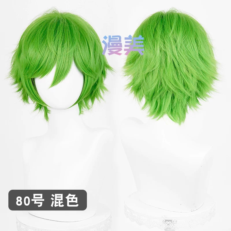 Manmei Upgraded 32cm Outward-Flipped Universal Cosplay Wig Colors 73 – 168