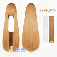 Manmei 600g Upgraded Thickened 100cm Long Straight Universal Cosplay Wig – 168 Colors