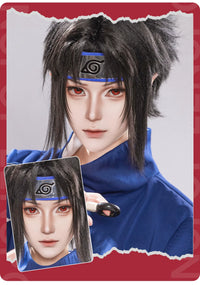 LENSPOP Sasuke Uchiha 6-Month Sharingan Cosplay Contact Lenses – 3-Tomoe & Mangekyo