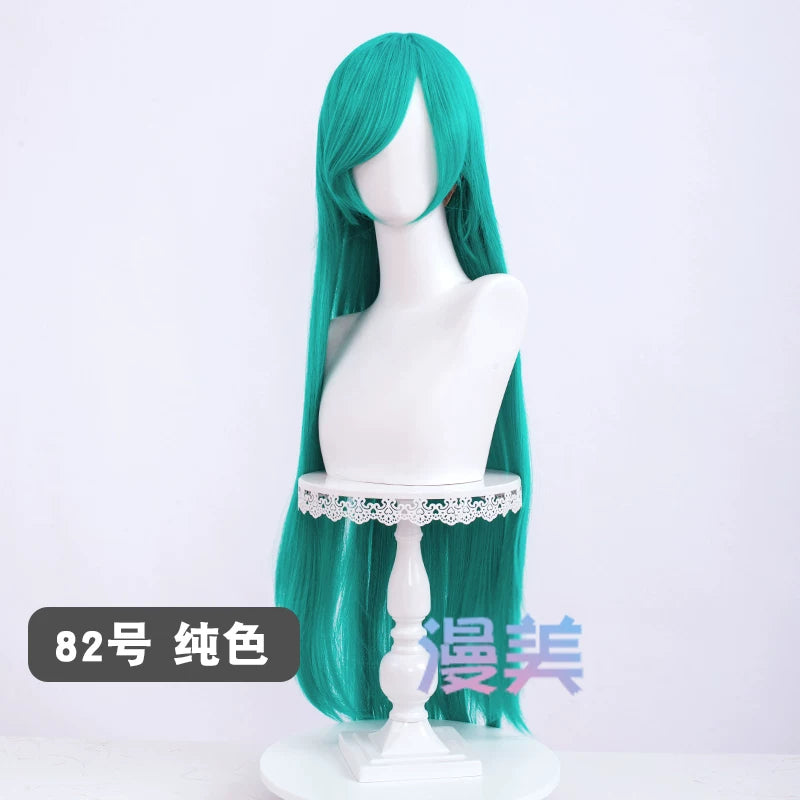 Manmei 100cm Long Straight Cosplay Wig for Anime, Costume & Character Styling