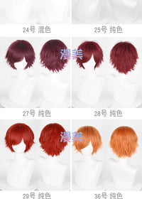Manmei 30cm Teased Outward Flipped Short Universal Cosplay Wig