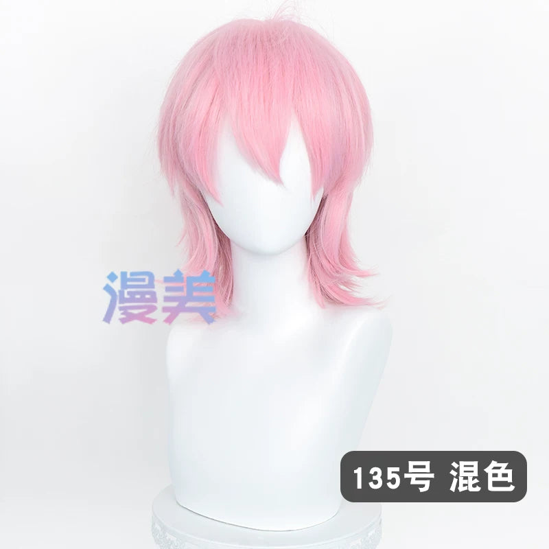 Manmei 37cm Outward Flipped Wolf Cut Universal Cosplay Wig