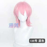 Manmei 37cm Outward Flipped Wolf Cut Universal Cosplay Wig