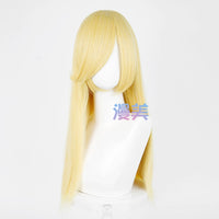 Manmei 60cm Long Straight Universal Cosplay Wig with Long Bangs