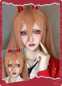 LENSPOP Chainsaw Man 6-Month 1:1 Cosplay Contact Lenses – Makima, Power & Asa Mitaka